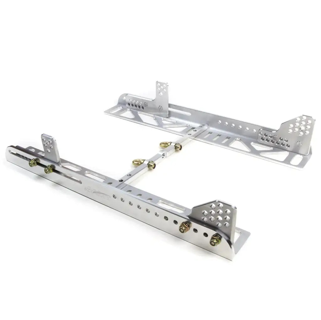 AMT Ultra Low Seat Mount C5-C8, adjustable aluminum seat mount for Corvette, ideal for sidemount racing seats.