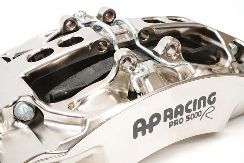 AP Racing PRO 5000 R caliper with chrome finish and durable design for high-performance braking.