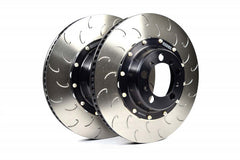 AP Racing 2-piece Competition J Hook disc pair for 991 GT3/RS and 718 GT4/Spyder RS, improves airflow and cooling.