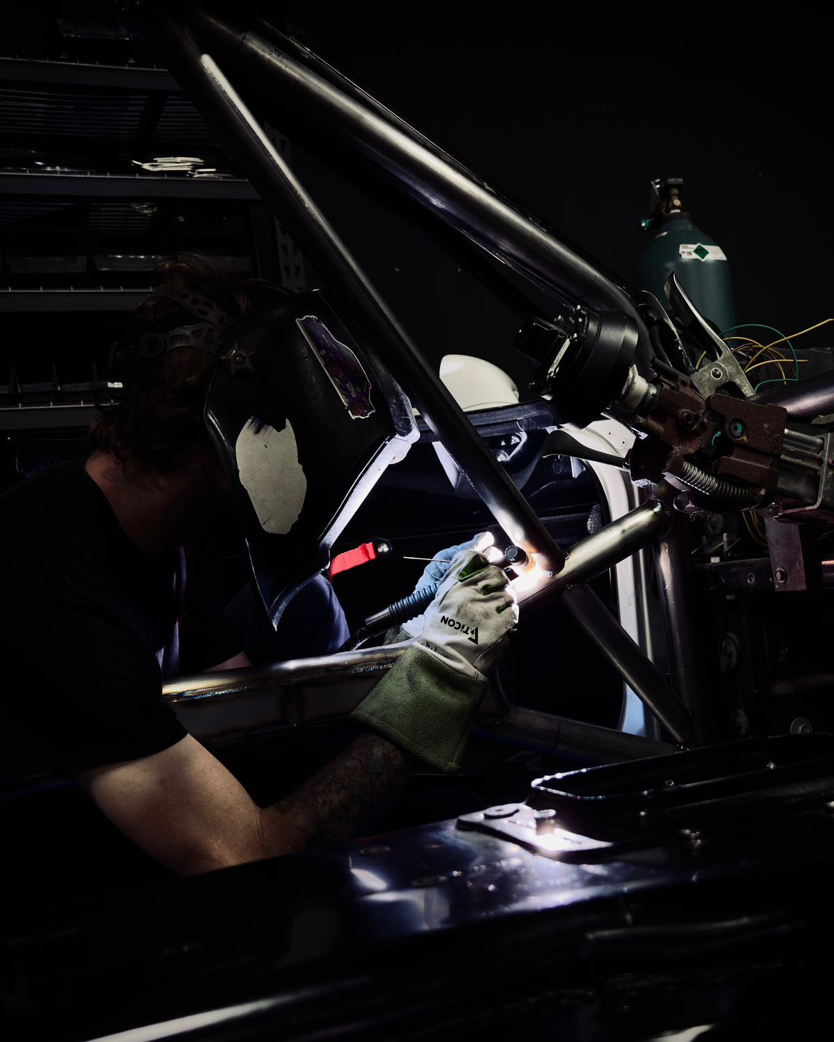 Welding in the WPM shop