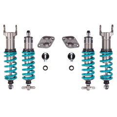 C5/C6 Nitron Coilover Rx System with NTR R1 components for adjustable damping control and performance.